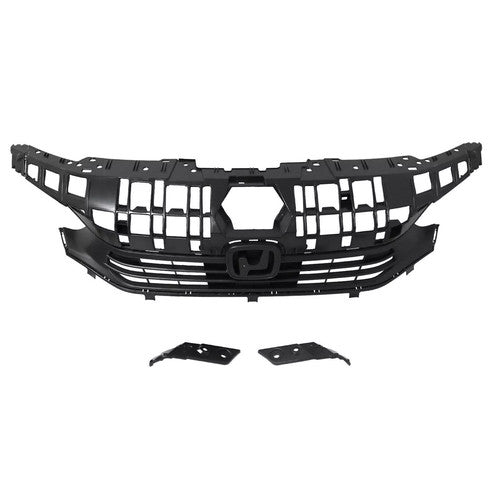 Upper Lower Grill W/Molding Fog Lights Set Fit For Honda Civic 20222-2023 Front