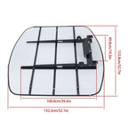 2" x 2" or 2" x 3" ROPS Tuff Top Tractor Canopy 52" X 52" White For John Deere