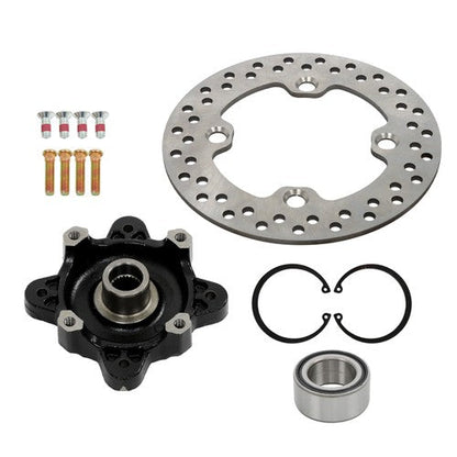 Front Wheel Hub Brake Rotor Kit For Polaris RZR570 RZR900 ACE570 ACE900 5137127