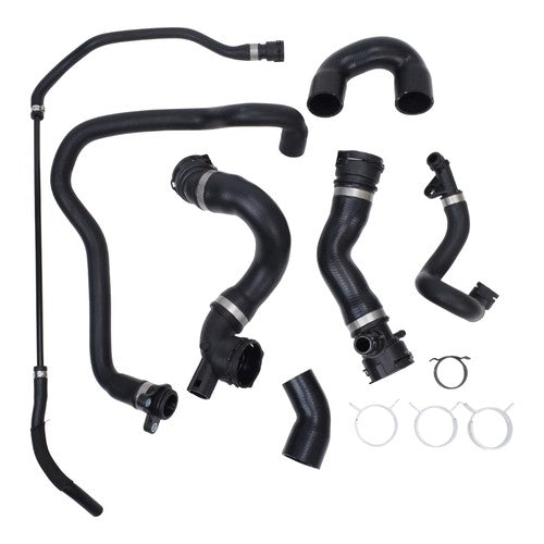 7 Hoses Radiator Coolant Water Hose Pipe Kit Fit For 07-11 BMW E90 128i 328i N51