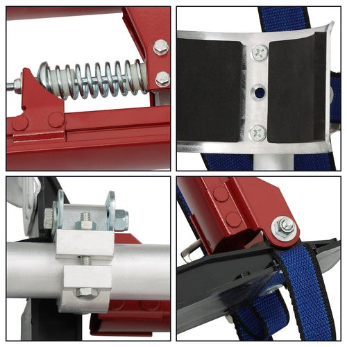 Aluminum Drywall Adjustable Height Stilts Tool For Painter Taping Red 24"-40"
