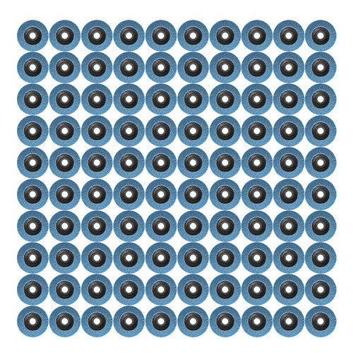 100 Pieces Premium Zirconia Flap Disc Sanding Grinding 4-1/2" X7/8" 40 Grit