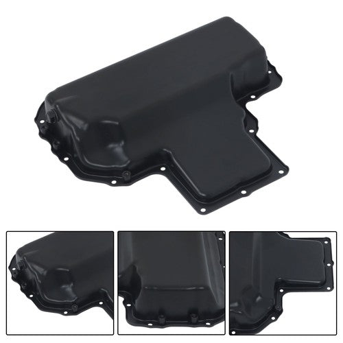 For Mercedes-Benz E320 E350 2006-2009 Black Engine Oil Pan w/ Drain Plug 264-866