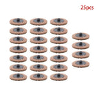 Surface Conditioning Quick Change Discs, 2" Tan (Coarse) Prep Pad - 25 Pack