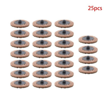 Surface Conditioning Quick Change Discs, 2" Tan (Coarse) Prep Pad - 25 Pack