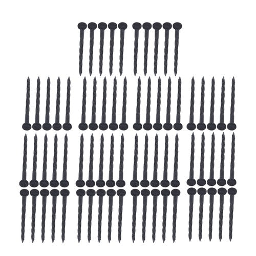 Garden Spiral Landscape Spikes 70PCS 8 Inch Plastic Landscape Anchoring Spikes