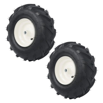 13x5.00-6 inch Lawn Mower Tires and Wheels (3/4'inch Axle Diameter) 2pcs