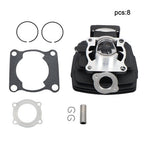 Fit For YAMAHA DT125 DT 125 1974-1981 56mm QMP-J00436 Piston Cylinder Gasket Kit
