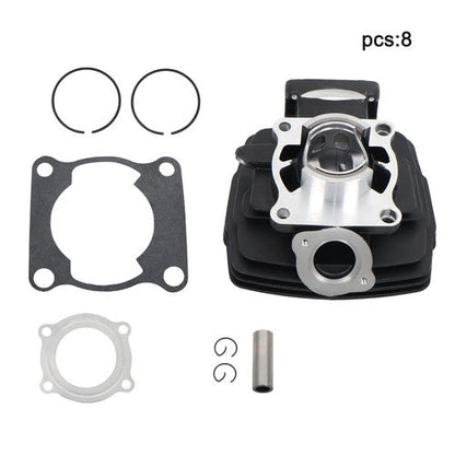Fit For YAMAHA DT125 DT 125 1974-1981 56mm QMP-J00436 Piston Cylinder Gasket Kit