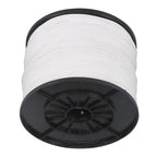 1/8 Inch Hollow Braid Polypro Rope 1000FT 350 Pounds Tensile Strength White