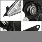 Left Headlight Assembly Fit For Yamaha YFZ450 Wolverine Raptor 2006-2020