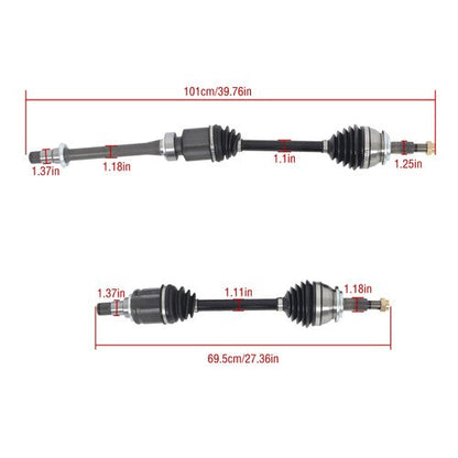 For Nissan 2008-2014 TITAN 5.6L 4WD Driveshaft Prop Shaft Assembly Rear