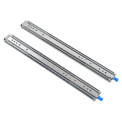 1 Pair 28 Inch With Lock Heavy Duty Drawer Slides 500 Lbs Extension Rails Rail