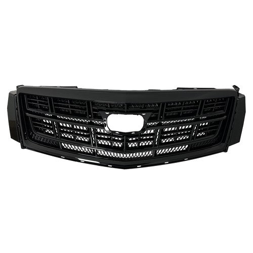 Front Bumper Black Upper Grille Lower Grill 2PCS for 2013-2017 for Cadillac XTS