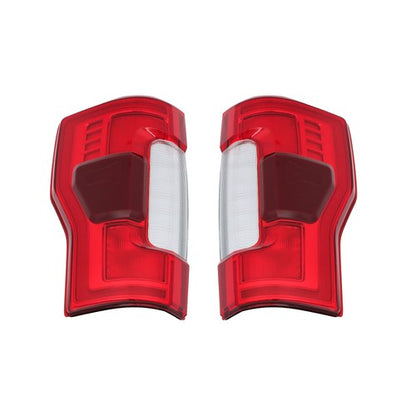 LH+RH Side For Ford F-250 F-350 Super Duty 2017-2019 Tail Light w/Blind Spot LED