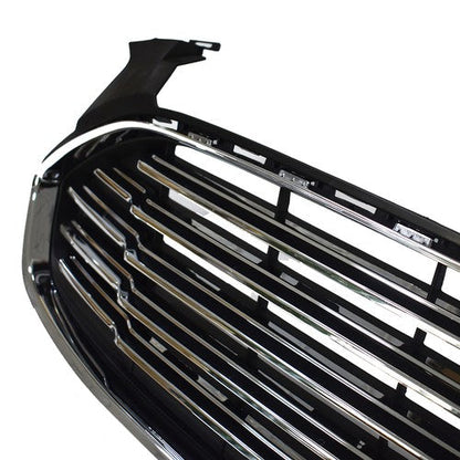 For Ford Fusion 2013-2016 2pcs Front Upper & Lower Mesh Grille Replacement