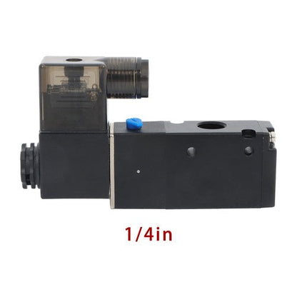 3 Way Normally Closed DC 110V Electric Solenoid Air Valve 1/4" NPT
