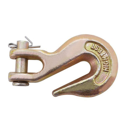 10 Pcs 5/16" Clevis Chain Grab Hook Wrecker Tow Chain Truck Trailer Tie
