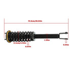 Pair Front Shock Struts Assys w/Electronic C2D16483 For Jaguar XJ XJR 2010-2019