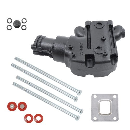 864591T02 Exhaust Elbow Riser Kit For Mercruiser 2004 and Up V6 4.3L V8 5.0L 5.7