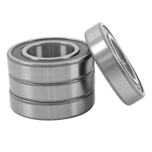 (4 Pack) 6209-2RS Double Sealed Deep Groove Ball Bearings, 45x85x19 mm
