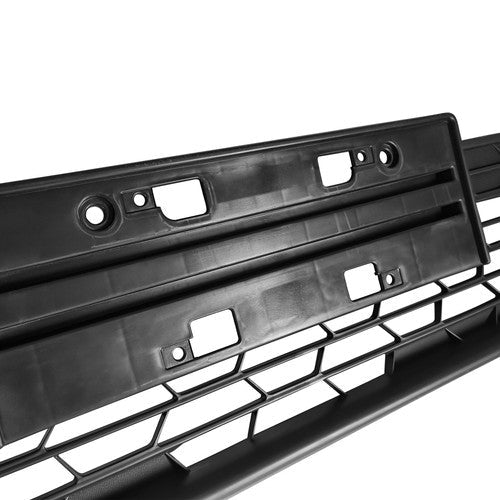 Front Bumper Black Mesh Low Grill W/License Plate Bracket For 22-23 Honda Civic