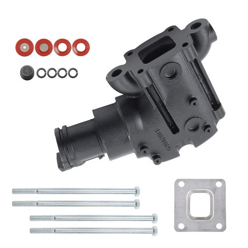 864591T02 Exhaust Elbow Riser Kit For Mercruiser 2004 and Up V6 4.3L V8 5.0L 5.7