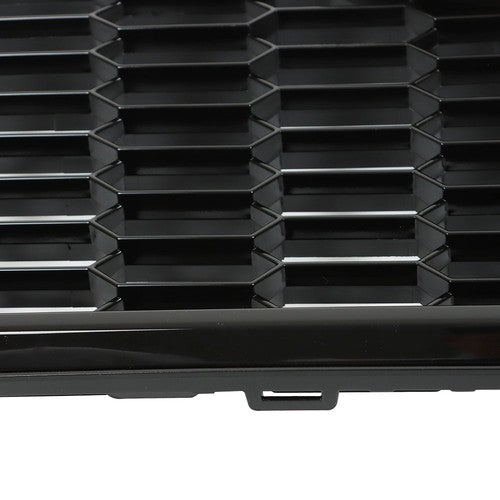 New For Transit T150 T250 T350 2020-2022 Glossy Black Plastic Front Upper Grille