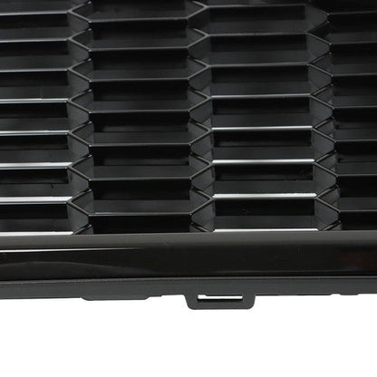 New For Transit T150 T250 T350 2020-2022 Glossy Black Plastic Front Upper Grille