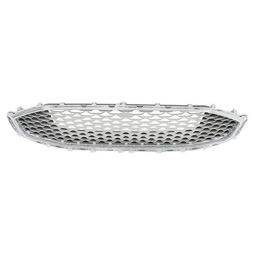 Front Upper + Lower Grill w/ Fog Lights + Chrome Trim For Ford Fusion 2019-2020