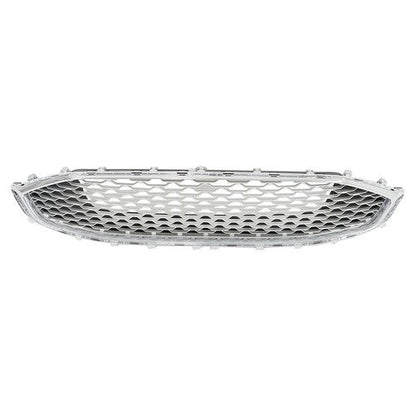 Front Upper + Lower Grill w/ Fog Lights + Chrome Trim For Ford Fusion 2019-2020