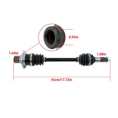 For Yamaha Grizzly 660 2003-08 Rear LH CV Axles Drive Shaft 5KM-2530U-13-00 ATV