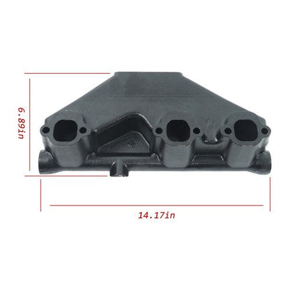 NEW Exhaust Manifold Assembly 3857656 3852338 For Volvo Penta OMC GLM 4.3L V6