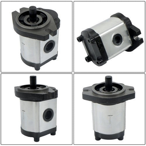 Hydraulic Gear Pump 4-18 GPM, 9 Tooth Spline Shaft SAE A-2 Bolts CW Cast Iron