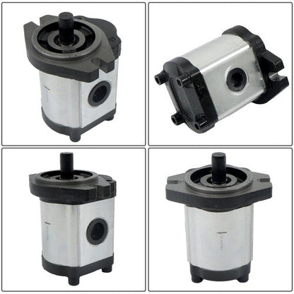 Hydraulic Gear Pump 4-18 GPM, 9 Tooth Spline Shaft SAE A-2 Bolts CW Cast Iron