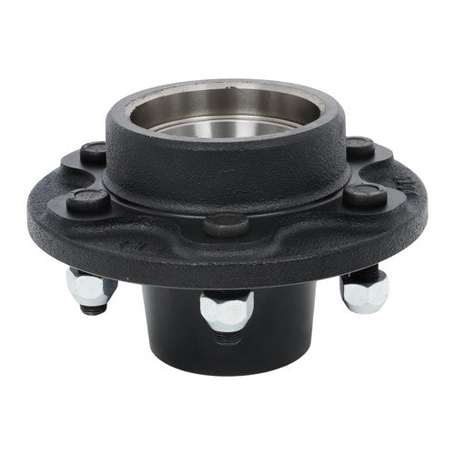 1 Set 6-Lug 5.5"Wheel Hub Kit & Round #42 Spindle with Bearing Kit -8 Pieces/Set