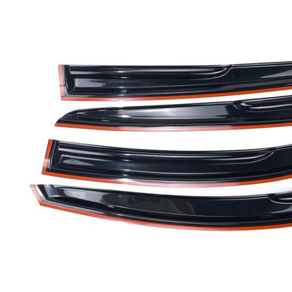 Fits for NISSAN VERSA 12-16 Side Window Visor Sun Rain Deflector Guard Thickened