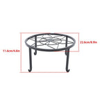 3PCS Plant Stand for Flower Pot Potted Holder Indoor Outdoor Metal 9in