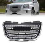 New Chrome Plastic Front Upper Bumper Grille Fit For GMC Terrain SLT 2016 2017