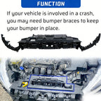 For 15-18 FORD FOCUS Front Bumper Cover Support Mounting Kit Bracket F1EZ17C897C