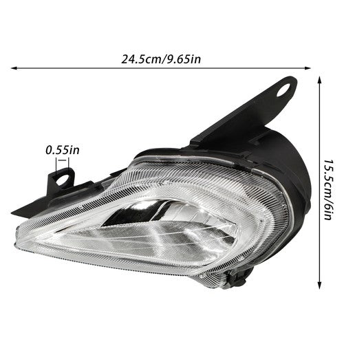 Left Headlight Assembly Fit For Yamaha YFZ450 Wolverine Raptor 2006-2020