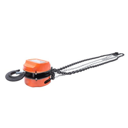 Hand Chain Hoist Steel 3Ton/6600 Lbs10ft/3m 360° swivel hook 1m lifting strap