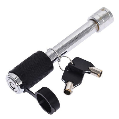 W/2 Keys Upgrade Universal 5/8 in Hitch Pin Lock For Truck Trailer Receiver Tow
