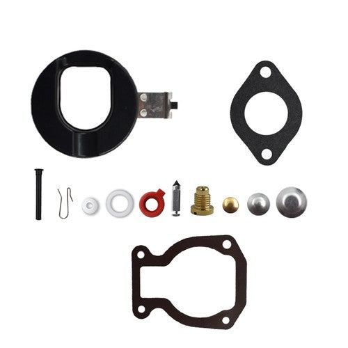 2× 398453 Carburetor Carb Kit W/ Float For Johnson Evinrude 9.9HP 15HP 1974-1988
