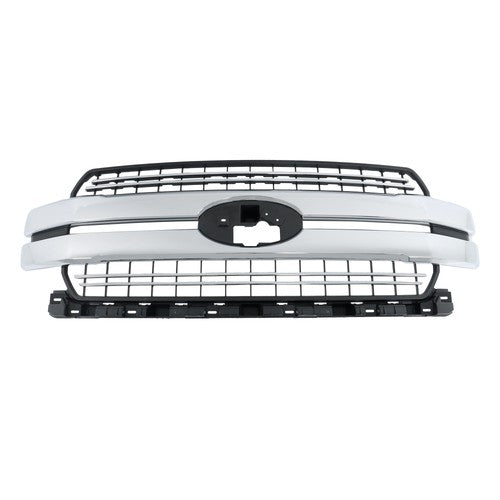 Chrome Front Bumper Grille Grill For Ford F-150 F150 2018-20 Lariat Style