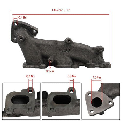 For Ford Explorer 2013-2019 Lincoln MKT 2010-2019 Right Exhaust Manifold 674-686