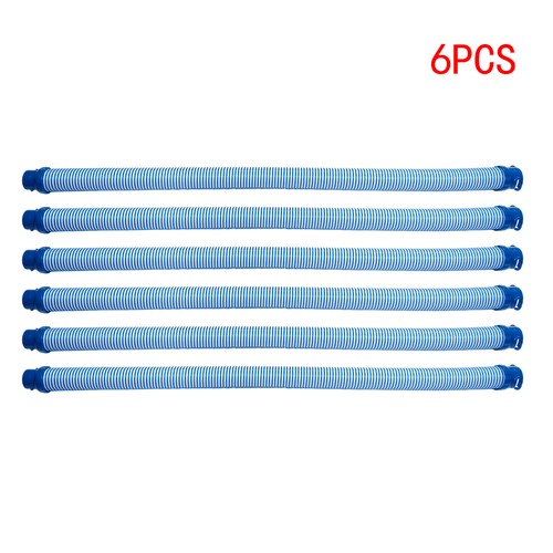 6 Pack Pool Cleaner Hose for Zodiac X7 T3 T5 MX6 MX8, 39" Twist Lock Hoses
