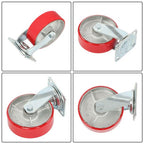 6" �� 2" Tilt Casters Heavy Duty Swivel Caster Wheel 1250 Lbs Industrial Casters