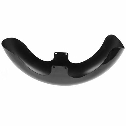 NEW 23" Wrap Front Fender Gloss Black For Touring Road King Electra Glide FLHR