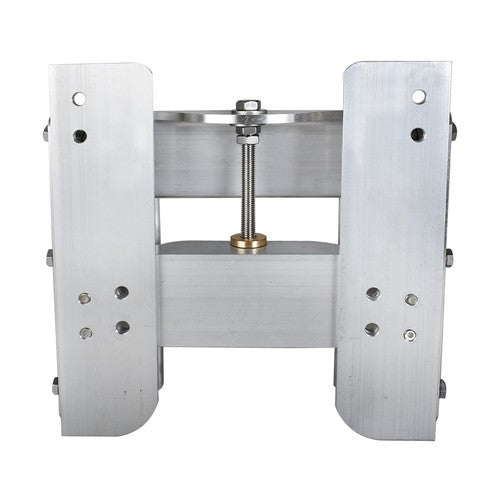 New Fit For JPL4400 Boat New Silver Adjustable 4" Jack Plate Outboard Replace US